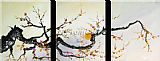 Chinese Plum Blossom Canvas Paintings - CPB0421